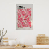 Yayoi Kusama Poster - Abstract Yayoi Kusama Print ポスター (キッチン)