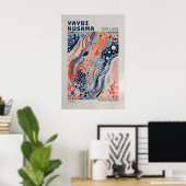 Yayoi Kusama Poster - Abstract Yayoi Kusama Print ポスター (ホームオフィス)