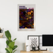 Yayoi Kusama Poster - Abstract Yayoi Kusama Print ポスター (ホームオフィス)