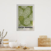 Yayoi Kusama Poster - Abstract Yayoi Kusama Print ポスター (キッチン)