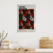 Yayoi Kusama Poster - Abstract Yayoi Kusama Print ポスター (キッチン)