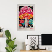 Yayoi Kusama Poster - Abstract Yayoi Kusama Print ポスター (ホームオフィス)