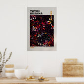 Yayoi Kusama Poster - Abstract Yayoi Kusama Print ポスター (キッチン)