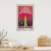 Yayoi Kusama Poster - Abstract Yayoi Kusama Print ポスター (キッチン)