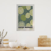 Yayoi Kusama Poster - Abstract Yayoi Kusama Print ポスター (キッチン)