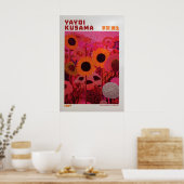 Yayoi Kusama Poster - Yayoi Kusama Inspired ポスター (キッチン)