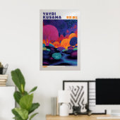 Yayoi Kusama Poster - Yayoi Kusama Inspired ポスター (ホームオフィス)