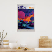Yayoi Kusama Poster - Yayoi Kusama Inspired ポスター (キッチン)
