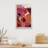 Yayoi Kusama Poster - Yayoi Kusama Inspired ポスター (キッチン)