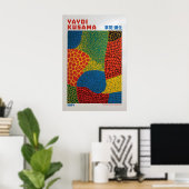 Yayoi Kusama Poster - Yayoi Kusama Inspired ポスター (ホームオフィス)