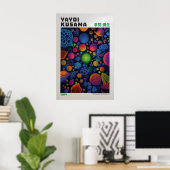 Yayoi Kusama Poster - Yayoi Kusama Inspired ポスター (ホームオフィス)