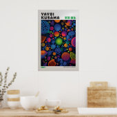 Yayoi Kusama Poster - Yayoi Kusama Inspired ポスター (キッチン)