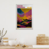 Yayoi Kusama Poster - Yayoi Kusama Inspired ポスター (キッチン)