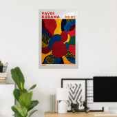 Yayoi Kusama Poster - Yayoi Kusama Inspired ポスター (ホームオフィス)