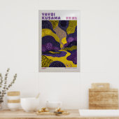 Yayoi Kusama Poster - Yayoi Kusama Inspired ポスター (キッチン)