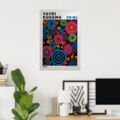 Yayoi Kusama Poster - Yayoi Kusama Inspired ポスター (ホームオフィス)