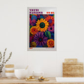 Yayoi Kusama Poster - Yayoi Kusama Inspired ポスター (キッチン)