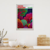 Yayoi Kusama Poster - Yayoi Kusama Inspired ポスター (キッチン)