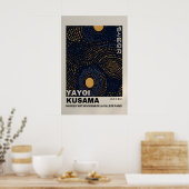 Yayoi Kusama Print - Abstract Yayoi Kusama Poster ポスター (キッチン)