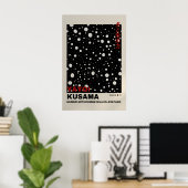 Yayoi Kusama Print - Abstract Yayoi Kusama Poster ポスター (ホームオフィス)