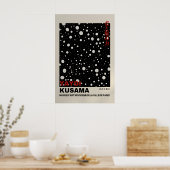 Yayoi Kusama Print - Abstract Yayoi Kusama Poster ポスター (キッチン)