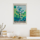 Yayoi Kusama Print - Abstract Yayoi Kusama Poster ポスター (キッチン)