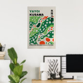 Yayoi Kusama Print - Abstract Yayoi Kusama Poster ポスター (ホームオフィス)