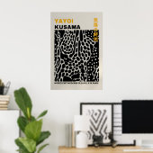 Yayoi Kusama Print - Abstract Yayoi Kusama Poster ポスター (ホームオフィス)