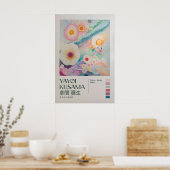 Yayoi Kusama Print, Modern Art Print, Japandi ポスター (キッチン)