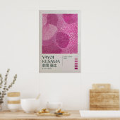 Yayoi Kusama Print, Modern Art Print, Japandi ポスター (キッチン)