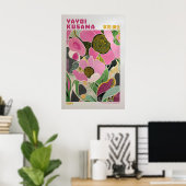 Yayoi Kusama Print, Modern Art Print, Livingroom ポスター (ホームオフィス)