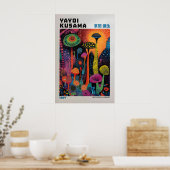 Yayoi Kusama Print, Modern Art Print, Livingroom ポスター (キッチン)