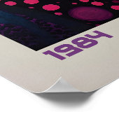 Yayoi Kusama Print, Modern Art Print, Maximalist ポスター (角)