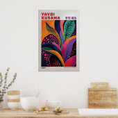 Yayoi Kusama Print, Modern Art Print, Maximalist ポスター (キッチン)