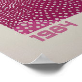 Yayoi Kusama Print, Modern Art Print, Maximalist ポスター (角)