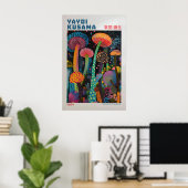 Yayoi Kusama Print, Modern Art Print, Maximalist ポスター (ホームオフィス)