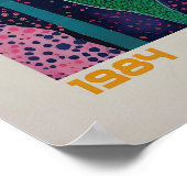 Yayoi Kusama Print, Modern Art Print, Maximalist ポスター (角)