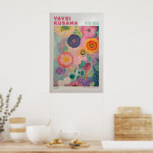 Yayoi Kusama Print, Modern Art Print, Maximalist ポスター (キッチン)