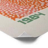 Yayoi Kusama Print, Modern Art Print, Maximalist ポスター (角)