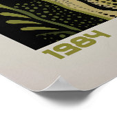 Yayoi Kusama Print, Modern Art Print, Maximalist ポスター (角)