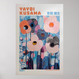 Yayoi Kusama Print, Modern Art Print, Maximalist ポスター