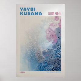 Yayoi Kusama Print, Modern Art Print, Maximalist ポスター