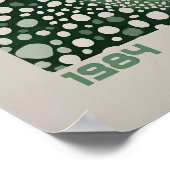 Yayoi Kusama Print, Modern Art Print, Maximalist ポスター (角)