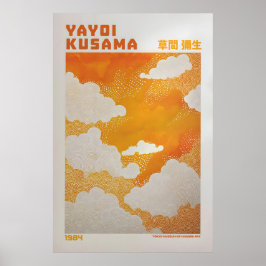 Yayoi Kusama Print, Modern Art Print, Maximalist ポスター