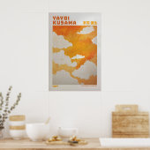 Yayoi Kusama Print, Modern Art Print, Maximalist ポスター (キッチン)