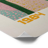 Yayoi Kusama Print, Modern Art Print, Maximalist ポスター (角)