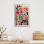 Yayoi Kusama Print, Modern Art Print, Maximalist ポスター (キッチン)