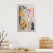 Yayoi Kusama Print, Modern Art Print, Maximalist ポスター (キッチン)