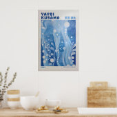 Yayoi Kusama Print, Modern Art Print, Maximalist ポスター (キッチン)