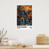 Yayoi Kusama Print, Modern Art Print, Maximalist ポスター (キッチン)
